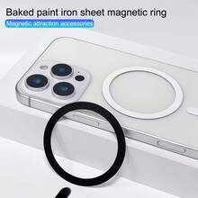 1 Buah Pelat Magnet Logam Bercat, Pelat Magnet Ponsel Perekat Diri dengan Desain Magnet Ekor untuk Daya Hisap Magnet yang Lebih Baik, Sangat Tipis dan Pas di Bodi Ponsel, Kompatibel dengan Berbagai Dudukan Magnet dan Casing Ponsel, Aksesori Magnet Ponsel Portabel Praktis dan Serbaguna Universal - MultiWarna - View 9