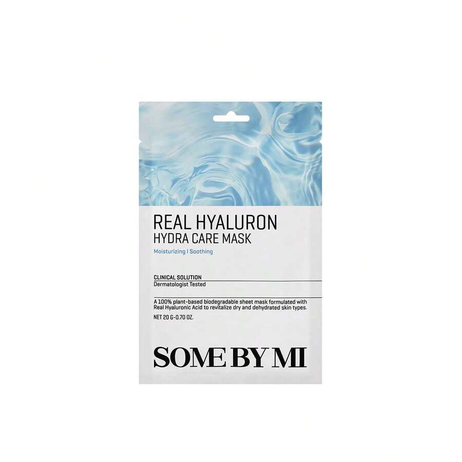 Some By Mi Real Hyaluron Hydra Care Maske 20g - مرطب، تركيبة نباتية - Hyaluronic Acid - مشاهدة 1