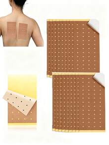 10/50/100pcs Natural Patches, Tiger Skin Heat Patches, Traditional Chinese Medicine Heat Patches, Long-Lasting And Effective, Suitable For Back, Knees, Neck, Shoulders, Muscles And Other Areas - Two-piece set - View 6