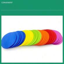 Carpet Spot Markers, Classroom Seating Carpet Spot Markers, Fixed Spot Markers, Multi-Color Dot Markers, For Games And Teachers (6 Colors) Back To School Season - A - View 8