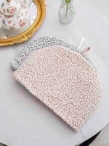 1pc Fleece Fabric Teapot Cozy, Keeps Teapot Warm - Multicolor - View 5