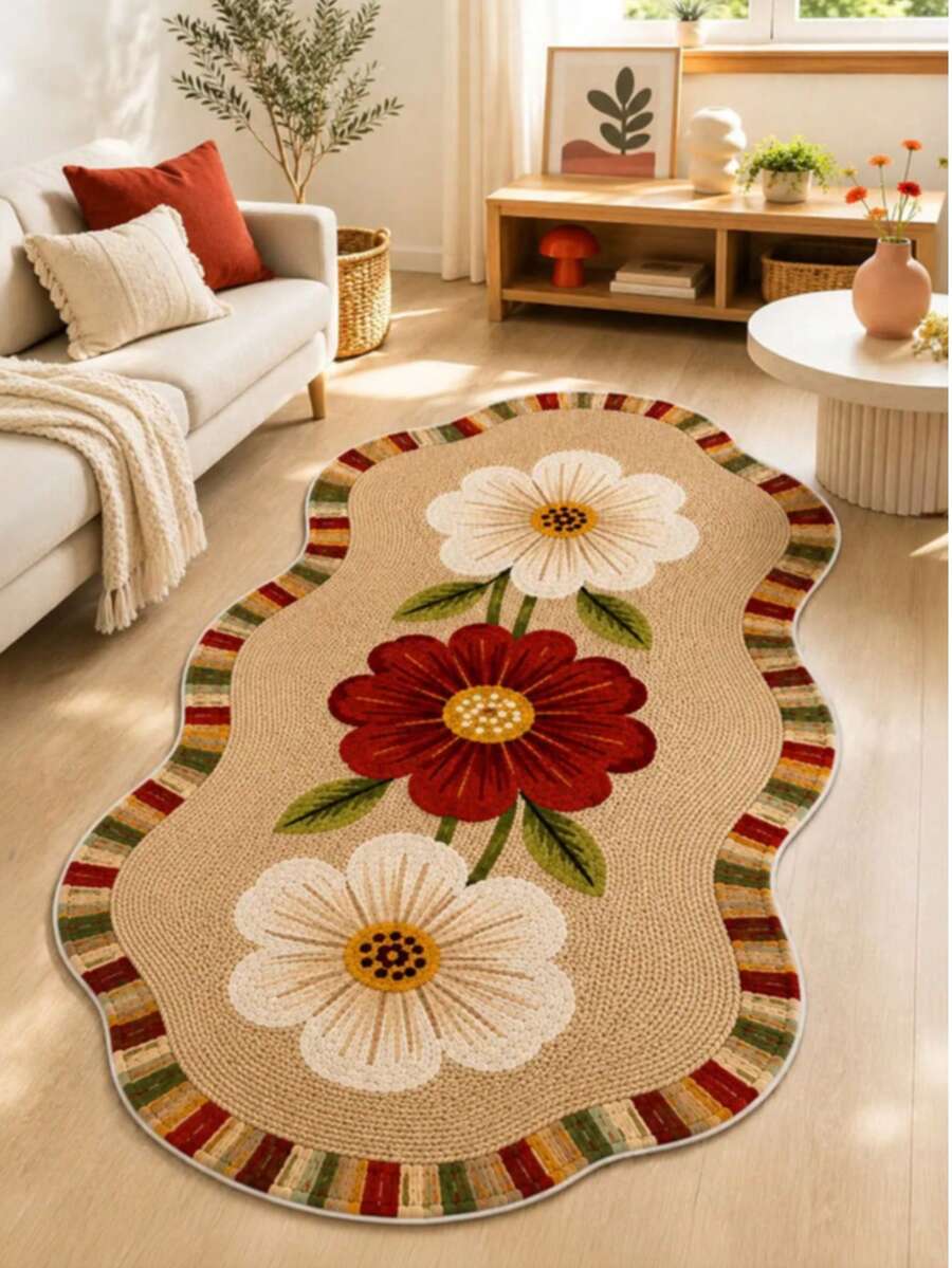 Digital Carpet - Living Room, Bedroom Carpet - Chocolate Brown - View 1