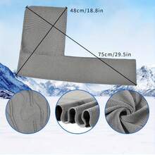 Cycling Mask & Scarf - Grey - View 6