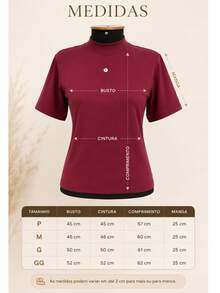 Women Blouses - Navy Blue - View 7
