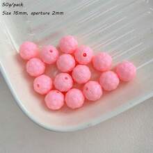 3D Simulation Yarn Ball Macaron Colored Yarn Ball With Perforated Beads, Handmade Bead DIY Phone Chain, Hair Accessories And Other Accessories - Multicolor - View 11