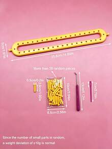 DIY Scarf Knitting Loom, 24/36 Size Options, Easy To Operate, Suitable For Beginners, Perfect For Parent-Child Interactive Crafting, Creative Handmade Holiday Gift - Scarf Knitting Machine - View 13
