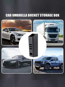 Car Umbrella Bucket Universal Waterproof Leakproof | Vehicle Interior Umbrella Storage For Automotive Sedan SUV RV Trunk - A - View 8