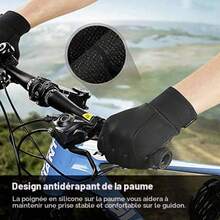 Gants de moto - noir - Voir 3