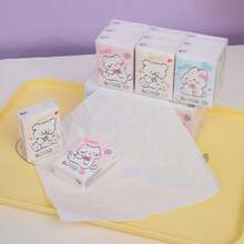 1/4/9/18 Packs Cartoon Pattern Handkerchief Tissues, Cute Rabbit 3-Ply 8-Sheet Handkerchief Tissues, Portable Small Pack Tissues, Handkerchief Tissues, Student Pocket Tissues, Back To School Essential - Multi-color - View 5