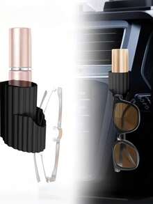 1pc Car Silicone Storage Organizer, Multifunctional Adhesive Car Storage Box, Interior Holder For Lipstick & Fashion Glasses - Storage Rack - View 1