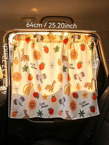 Car-Specific Baby Sunshade Curtain, Effectively Blocks Harsh Glare, Creates A Quiet And Soft Riding Environment, Protects Baby's Eyes From Direct Sunlight - Multicolor - View 12