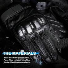 Gants de moto - noir - Voir 2