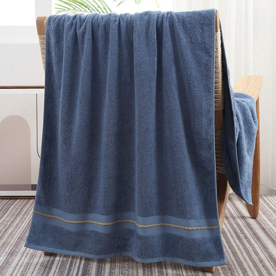 2026 Bath Towel, Suitable For Men And Women, Can Be Used As A Full-Body Wrap, Suitable For All Seasons. - A New Ocean Blue - View 1