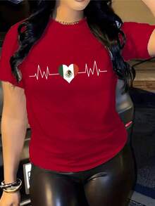 Women T-Shirts - Red - View 1
