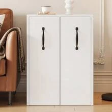 =N880P313969W Small Bookcase With Wheels 52x50x75cm – With Shelves And Drawers, Reversible Left/Right Configuration, Single Element Fully Extendable, With Fall Protection, Bedside Table - 白色 - 查看 3