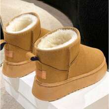 GAN AI Women Snow Boots - Khaki - View 5