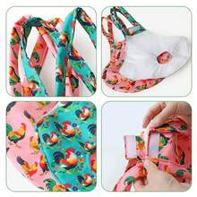 Chicken Holder Bag Chicken Sling Carrier With Handle Catching Hand Bag For Rooster Poultry Transport Traveling Driving - Pinks - View 7
