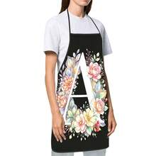 English Letter Print Apron, Durable And Easy To Clean, Polyester Material, Suitable For Kitchen Cooking, Cake Making, Outdoor Harvesting, Outdoor BBQ And Other Occasions. - Multicolor - View 6