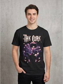 Men T-Shirts - 黑色 - 查看 1