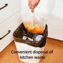 30PCS Filterable Garbage Bags, Self-Standing Multi-Functional Kitchen Trash Bags, Strong And Durable, Easy To Dispose, One Bag For Kitchen Leftovers, Filter Wastewater, Collect Residue - A - View 7