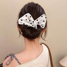 Slouchy Magic Bow Twist Hair Clip, Adult Bun Hair Clip, Women's Hair Accessory - Hair Clip - Bow Button - View 7