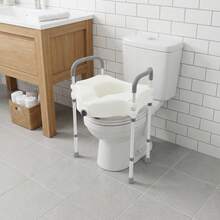 kangten Toilet Rack Toilet Handrails For Elderly, Adjustable Height Toilet Rails Frame - View 4