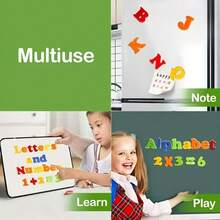 26Pcs Magnetic Alphabet Letters, Educational Learning Toy For Spelling, Reading & Early Math, Fridge Magnets For Preschool, Kindergarten & Homeschool, Interactive ABC Toy For Kids, Birthday Gift, Halloween Gift, Christmas Gift - Multicolor - View 4