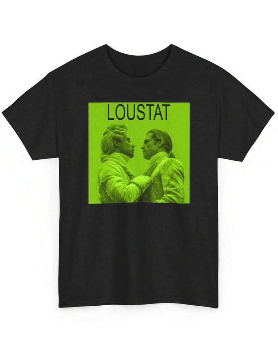 Loustat - Entrevista con el Vampiro - Té inspirado en Green  |   Camiseta con Estampado Gráfico - Negro - Ver 1