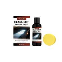 Crema para el Cuidado de Faros de Automóvil Homonth - Limpieza de Superficies, Pulido, Eliminación de Amarillamiento y Niebla AVFC - A - Ver 1