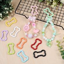 Klip Carabiner Bentuk Tulang Anjing Warna Acak, Jepitan Lobster Lucu, Paket Massal Carabiner Pegas Paduan Warna-warni, Pelepasan Cepat Gaya Pemicu, Aksesoris Gantungan Kunci - MultiWarna - View 9