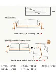 1pc American Vintage Red Dashed Plaid Multifunctional Full Cover Tassel Sofa Cover, Christmas Decoration Sofa Throw - Multicolor - View 2