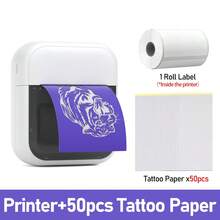 Marklife Printer Tato Mini C50 58mm, Printer Label, Printer Termal Multifungsi, Mendukung Ponsel dan Komputer untuk DIY/Tato LOGO/Pola/Pencetakan/Seniman - MultiWarna - View 11