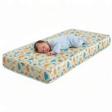 Colchão Impermeável de Berço Baby 1,30x70 Espuma D18 Americano - Multicolorido - Visão 2