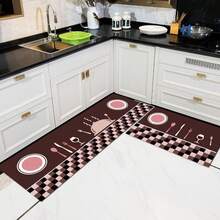 Kitchen Mat & Kitchen Rug - porselen ve mor - Görünüm 1