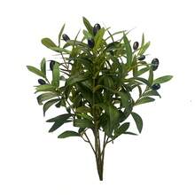 1/3 Pcs Artificial Olive Branches Fake Olive Leaves Artificial Plants Olive Leaf Tree Decor Greenery Spray For Tall Vase Home Living Room Wedding Decor Table Decor Home Decor Christmas Decor Room Decor Christmas - Green - View 10