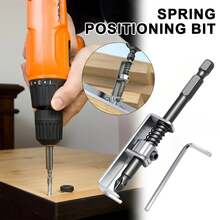2/3pcs-Spring-Loaded Screwdriver Holder, Spring Clip Design To Prevent Dropping, Designed For One-Handed Use With Ergonomic Locking Mechanism. Spring Positioning One-Handed Operation Universal Screw Fixing Tool With Bit. Tool Accessories - Multicolor - View 8