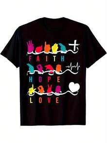 Camisetas de hombre - Negro - Ver 1