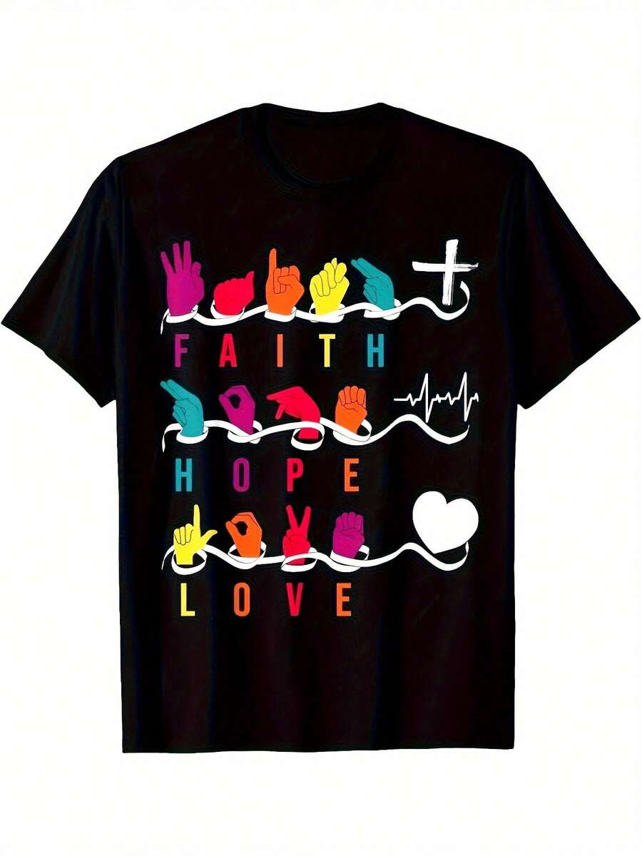 Camisetas de hombre - Negro - Ver 1
