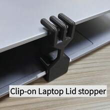 Laptop Anti-Closing Bracket, Laptop Cooling Stand, Laptop Stand, Keyboard Stand, Mini Laptop Stand, Portable Laptop Stand, External Monitor Computer Limit Plate, Portable Laptop Stand, Ergonomic Design, Suitable For All Laptops, Effectively Prevents Accidental Closing Causing Screen Blackout And Shutdown, Friendly Tool For Office Workers And Gaming Enthusiasts - A - View 4