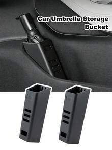 Car Umbrella Bucket Universal Waterproof Leakproof | Vehicle Interior Umbrella Storage For Automotive Sedan SUV RV Trunk - A - View 10