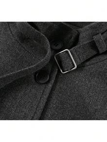 Chaqueta casual versátil para otoño y desplazamientos diarios - Gris Oscuro - Ver 6