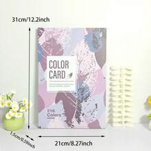 Lightweight Nail Gel Color Book, Portable Nail Color Matching Record Book, Suitable For Beginners And Professional Nail Artists - View 3