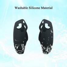 Compatible With PlayStation 5, 2pcs Split Silicone Protective Covers + 4pcs Joystick Caps Set, Dust-Proof, Scratch-Resistant, Anti-Slip, Enhanced Gaming Control Feel - View 8
