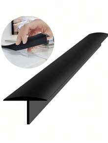 1 / 2pcs T-Shaped Stove Heat-Resistant Gap Strips, Silicone-Filled Strips, Silicone Sealing Strips, Waterproof And Oil-Proof Embedded Strips, They Are Closely Attached To The Gap Of The Stove Edge, Suitable For The Gap Of The Kitchen Countertop - A - View 10