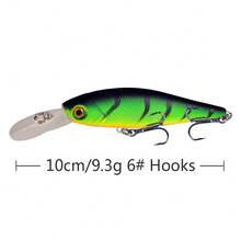 1/3/5pcs Floating Surface Minnow Lure, Bionic Bait For Freshwater And Saltwater Long Cast Fishing - Multicolor - View 8