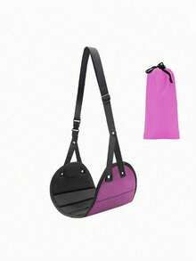 High-Speed Train & Airplane Travel Foot Hammock, Airplane Foot Hammock, Adjustable Foot Support Strap, Suitable For Long-Distance Flights - Multicolor - View 13