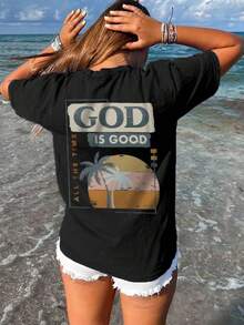 Women T-Shirts - Black - View 8