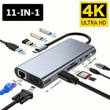 11-In-1 Portable Multi-Function USB Hub - View 5