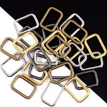 48pcs Durable Alloy Rectangular Buckles (2 Sizes) Suitable For Shoes, Belts, Bags, Accessories And DIY Craft Projects - 48 Pieces - View 6