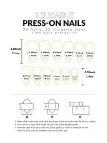 Long Almond White Gradient Nail Tips, Simple French Nail Design, Long Almond False Nail Set, Includes: 1 Jelly Glue And 1 Nail File - Multicolor - View 3